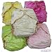Washable Bamboo Nappies All in 2 Pieces 7 + 7 + Einfügungen Free Wet Bag