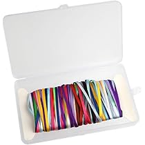 100 Fiocchetti Di Raso Multicolore 2.5cm - Per Decorazioni Fai Da Te - Foto 8