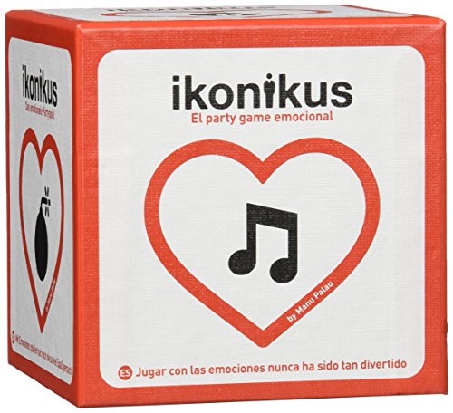 Brain Picnic- Ikonicus Ikonikus 4ª edición, Color Rojo y Blanco (IKON004)