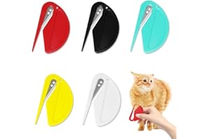 KLLJ Coupe Noeud Chat Poil,5 pièces, Coupe-papier D'emballage,Coupe papier Coulissant,Coupe Bourre Chat pour Chats et Chiens,Peigne Noeud pour Animaux,Peigne D'épilation pour Chiens et Chats