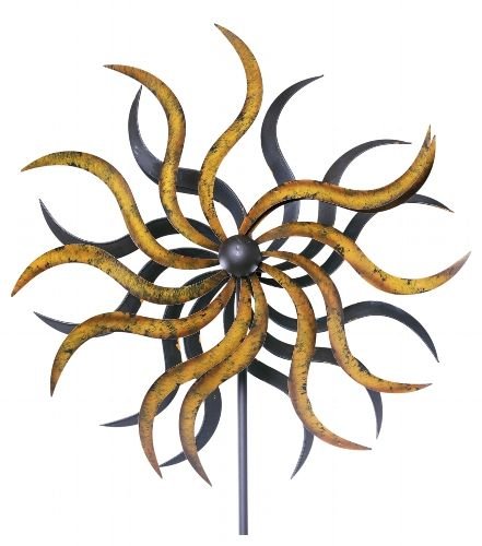 WindRad ArtFerro, Metall, 57cm 160cm Gesamthöhe 190cm (EX213729) - 4