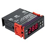 thermostat 12v avec sonde Ein Mini-Temperaturregler. Andoer 10 A 12 V, digitaler Temperaturregler, Thermoelement -40 ℃ bis 120 ℃, mit Sensor