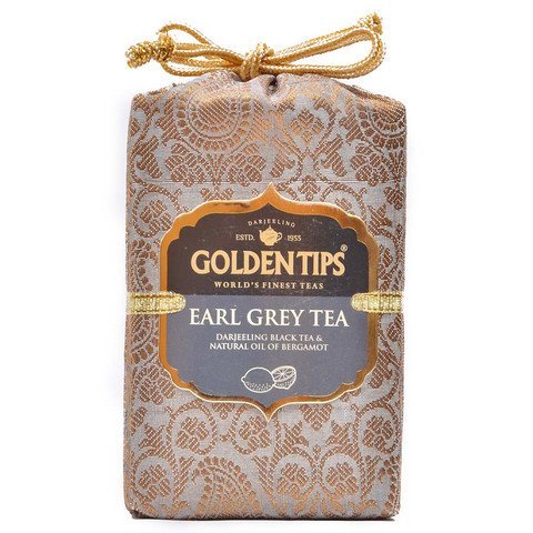 Golden Tips Earl Grey Darjeeling Black Tea Brocade Bag, 100g RS.222 (25.00% Off) - Amazon