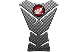 SUPER FABRIQUE Protection de réservoir pour moto de marque Honda (Rouge)