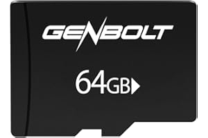 GENBOLT Memory TF Card 64GB for Security Camera Recording