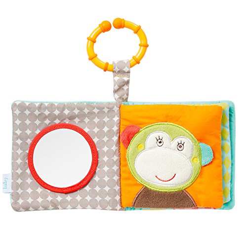 Fehn 074413 Soft-Bilderbuch Elefant, Safari - 3