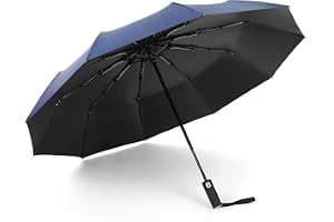 Ombrello Automatico Antivento Cooloutdoors - 43 Pollici, Tessuto Impermeabile 210T, Compatto E Resistente