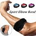 Produktbild Einstellbare 1 Stücke Tennis Ellenbogen Unterstützung Basketball Badminton Ball Ellbogenschützer Arm Brace Support Wache von Sunsline (Blau)