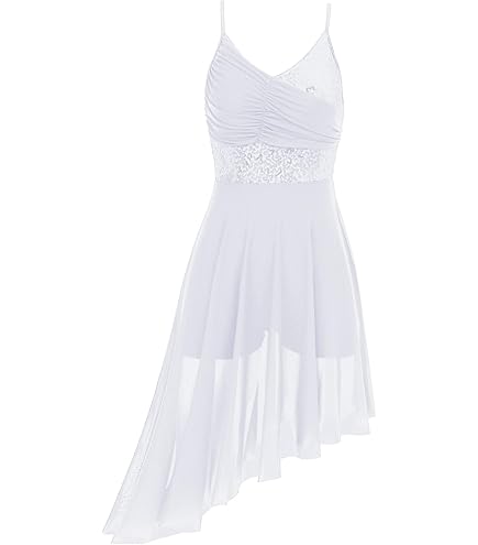 Robe De Danse Latine Fille – 2 Pièces, Nylon, Coupe Ajustée – Pour Compétition, Salsa, Samba, Spectacle