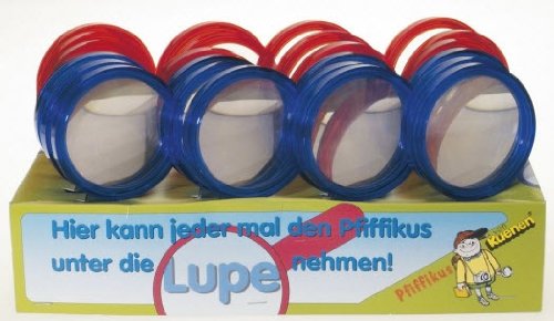 Lupe für eine Detektiv-Mottoparty // 10106 // Kinderlupe Kinder Kindergeburtstag Geburtstag Mitgebsel Geschenk Sherlock Holmes Detektiv Flo Lupen Ausstattung - 2