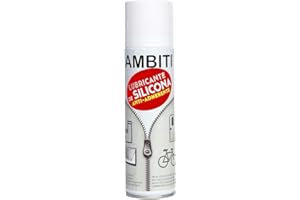 AMBITI | Lubricante de Silicona Anti-Adherente | Spray | Cremalleras de Avances y Juntas de Gomas | Volumen 250 ml