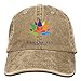 Produktbild KKAIYA Canada 150 Washed Vintage Adjustable Jeans Hat Baseball Caps for Man and Woman
