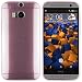 Produktbild mumbi S-TPU Schutzhülle HTC One M8 / M8s Hülle transparent pink (Ultra Slim - 0,55mm)