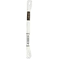 Anchor Embroidery Thread, Cotton, 00002 White