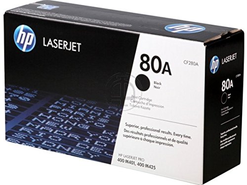 HP – Hewlett Packard LaserJet Pro 400 M 401 dne (80A / CF 280 A) – original – Toner schwarz – 2.700 Seiten - 3