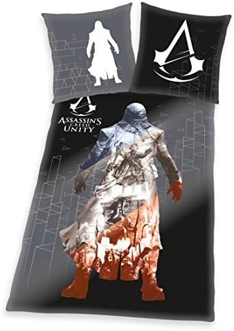Bed Linen Herding Assassins Creed Unity Game 135 x 200 cm gift NEW WOW - All-In-One-Outlet-24