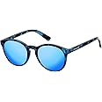 Polaroid PLD 8024/s Occhiali da Sole, JBW/5X Blue Havana, 47 Unisex-Bambini