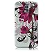 Produktbild Xtra-Funky Exklusiv Soft-Silikon Lila Lilien-Blumen Blumen-Kasten für Samsung Galaxy S5 (i9600) - Entwürfe B14