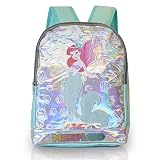 🧜‍♀️ PERFECTO PARA PEQUEÑOS AMANTES DE LAS SIRENAS: ¿Tu hija ama a la Sirenita? Entonces tenemos la mochila de chicas perfecta para ella. Nuestra mochila escolar para niña es holográfica y cuenta con Ariel, bonitas conchas y una cola de sirena con textura. Es versátil y adecuado como mochila escolar y como bolsa de viaje, perfecto para el uso diario.