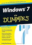 Windows 7 für Dummies by Andy Rathbone, Meinhard Schmidt