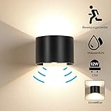 ☀ 【Innen und Außen geeignet】 Diese wasserdichte LED Wandleuchte kann im Freien wie Park, Garten usw. installiert werden. Es ist auch für den Innenbereich wie Wohnzimmer, Schlafzimmer, Balkon, Flur, Bad, Ausstellungshalle, Bar, Café, Galerie geeignet. Sie können nicht nur Ihren Raum beleuchten, sondern auch ein eleganteres Leben bringen.