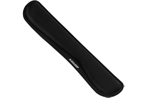 ‎AULEEP AULEEP Handgelenkauflage für Tastatur, Ergonomisch Schonende Tastatur-Pad, Memory-Schaum Handgelenk für pc, Computer, Laptop, Mac Gaming Schwarz