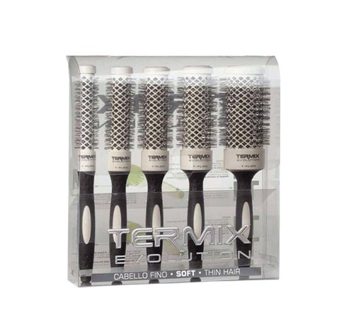 Price comparison product image Termix Evolution MLT-EVO5S Soft Hairbrushes [Set of 5]