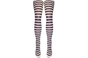 SILVER LEGS Fancy Dress Striped Tights