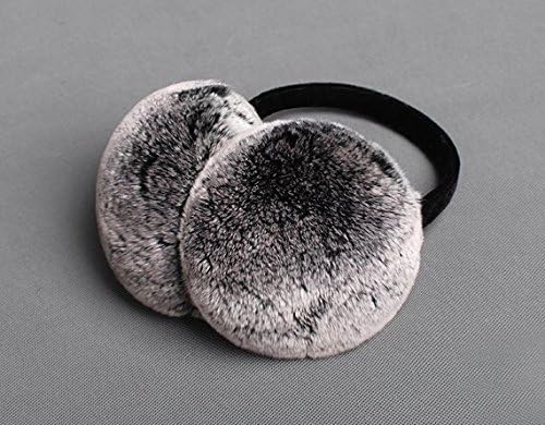 Men and women warm warm soft ear muffs,(Frost spray) black rod