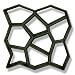 Produktbild @tec Betonform Schalungsform Gießform Plastikform-Schablone 60x60x6 cm mit zwei Griffen - für Beton, Natursteinpflaster, Kopfsteinpflaster, Pflastersteine, Terrassenplatten, Trittplatten und Gehwegplatten für Garten