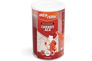 Brewferm - Kit birra Cherry Ale – Set per la birra da soli – 9 litri – Una ciliegia color rame, leggermente acida, ma dolce