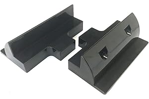 enjoy solar ABS pannello solare 180mm supporto spoiler nero, ideale per camper caravan barca