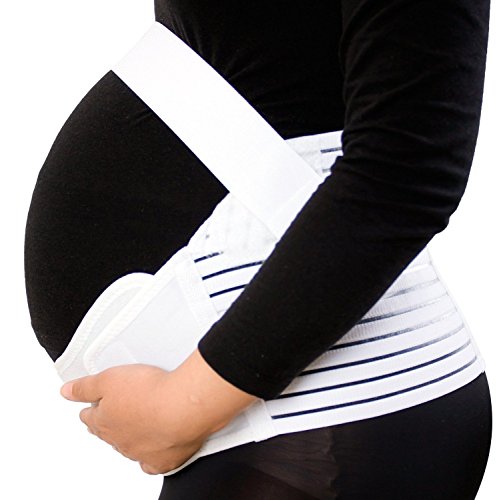 Maternity Belt Belly Back Support Pregnancy Belt Back Support Brace Size M L XL (Medium(30 - 42.5 inch / 76 - 108cm))