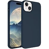 MADNOVA iPhone 13/14 İle Uyumlu Lansman Kılıf İnce Sıvı Silikon 3 Katmanlı Tam Kaplamalı Yumuşak Jel Kau&ccedil;uk Telefon Kılıfı (l