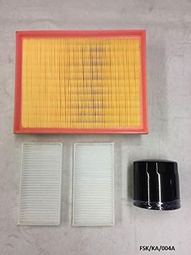 WINFIL Oil Filter Air Filter & 2 x Cabin Filter Nitro KA 4.0L 2007-2008
