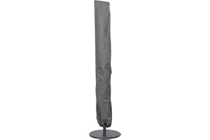 Oxbridge Grey Jumbo Outdoor Garden Cantilever/Banana Parasol Umbrella Cover 0.24-0.45m x 1.92m/0.75ft-1.4ft x 6.25ft 5 YEAR GUARANTEE