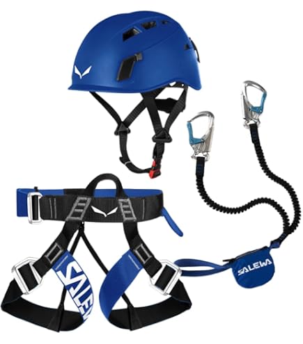 Salewa Via Ferrata Durastretch Handschuhe, Schwarz, M Fashion
