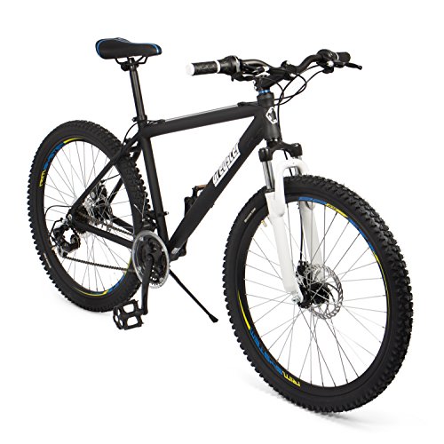 Gregster Mountainbike 26 Zoll für Damen und Herren in schwarz, Fahrrad mit Aluminium Rahmen Shimano Kettenschaltung und Scheibenbremsen - 2