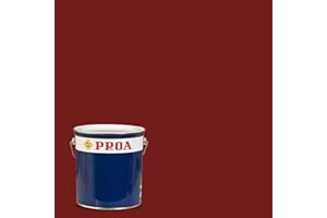 Pintura monocomponente para suelos y garajes. Rojo Óxido. 750 ML. Exterior-Interior. PROA.