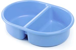 The Neat Nursery Co. Neat Nuresery Oval Top 'n' Tail Wash Bowl, 956 Blue, 0.3 kg 5055378200991