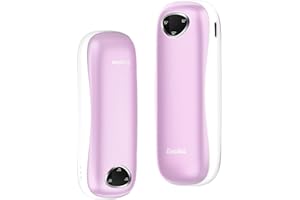 EasyAcc Podgrzewacz do Rąk 2×5000mAh, Elektryczny Ogrzewacz Dłoni, 16 Godzin | Maks. 55℃ | Wielokrotnego Użytku Powerbank USB na Raynauda, Golf, Zimę – OT95