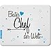 Produktbild Mousepad "Bester Chef der Welt" Geschenkidee Computer-Zubehör Geburtstagsgeschenk ideales Geschenk Mauspad mit Spruch originell Geschenkidee Liebe für ihn Geschenke