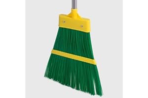 La Briantina Scopa da Esterno Ercole per Giardini e Vialetti, con Setole Dure, Larghezza 31 cm, Manico Allungabile 90 cm