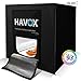 Produktbild HAVOX - Fotostudio HPB-40 - Maße 40x40x40cm - LED-Beleuchtung "Tageslicht" 5500k - 13,000 Lumen - CRI 93 - Machen Sie Ihre kommerziellen Fotos zu E-commerce