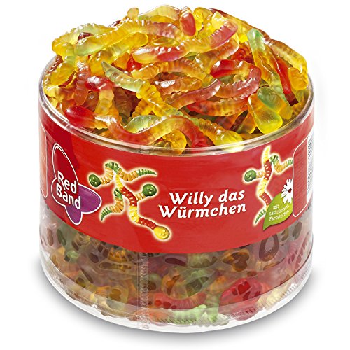 Red Band Willi das Würmchen - Weingummi - Fruchtgummi - 200 Stück