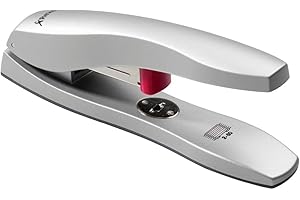 Rexel Odyssey Heavy Duty Stapler, 60 Sheet Capacity, Includes Odyssey Staples, Metal Body, Silver, 2100048