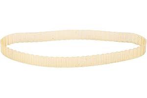 Wakects Mini Svarv Rem Ersättning Mini Svarv Drivrem Ersättning Drivrem 1,5 M 70 Tänder 9 Mm Transparent Polyuretan Hög Elasticitet med Stötdämpning för 0618 7x12 7x14