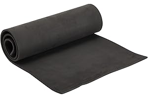 BRIGHT CREATIONS Rollo de hojas de espuma EVA negra para disfraces, manualidades, proyectos de bricolaje (5 mm, 13.75 x 39 pulgadas)