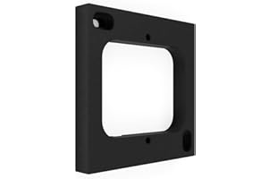 DOORLINE Aufputzrahmen Farbe: Schwarz von Telegärtner Elektronik l zur Aufputzmontage Cam/Snap