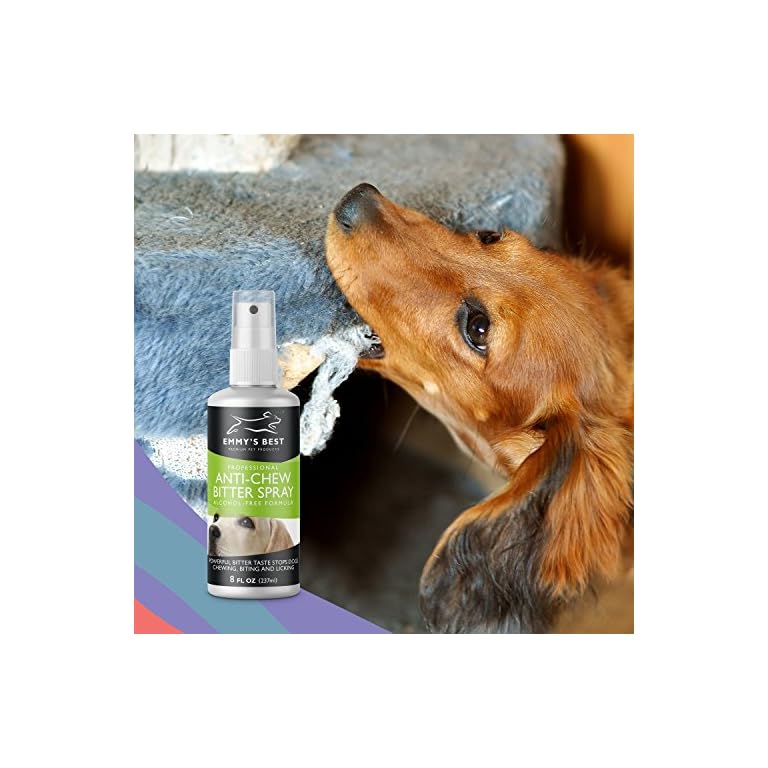 PRO Anti Chew Bitter Spray For Dogs & Puppies Emmy's Best Alcohol